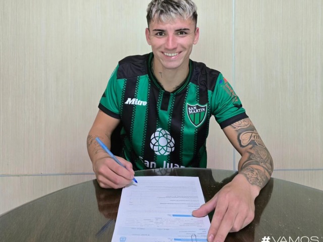 Salle firm contrato y es nuevo refuerzo de San Martn
